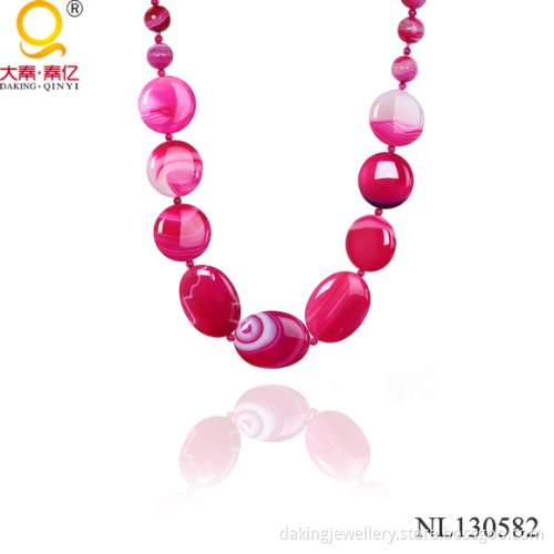 Natural Stone Necklace Fashion Jewelry